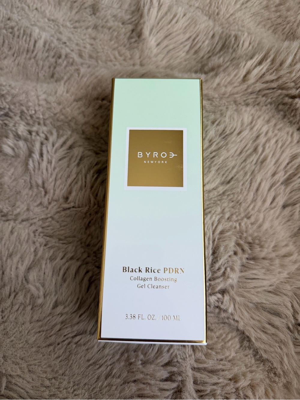 BYROE New York Black Rice PDRN Collagen Boosting Gel Cleanser